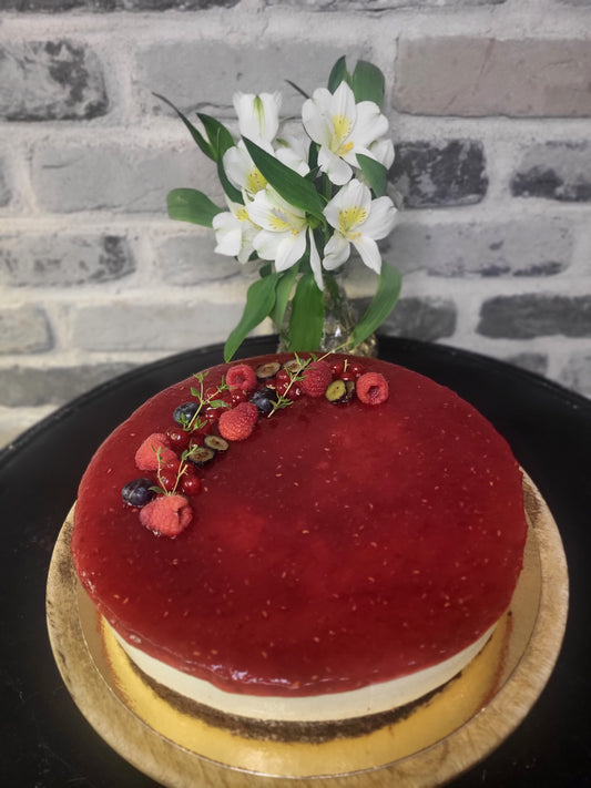 Samettinen valkosuklaasuudelma